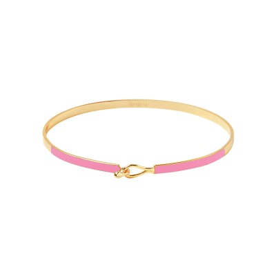 Bracelet fin Bangle Up Lily
 en laiton doré