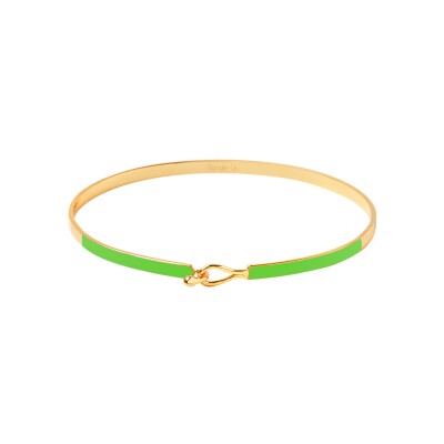 Bracelet fin Bangle Up Lily
 en laiton doré
