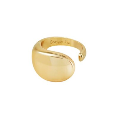 Bague Bangle Up Drop en laiton doré
