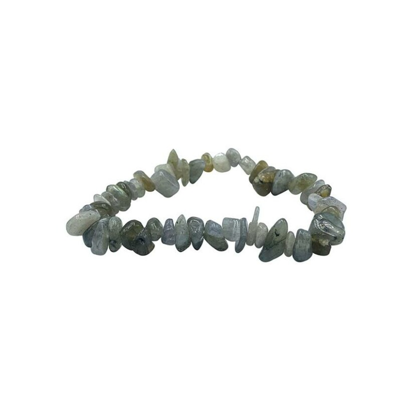 Bracelet baroque Minerama en labradorites