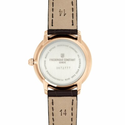 Montre Frédérique Constant Slimline Ladies Small Secnonds