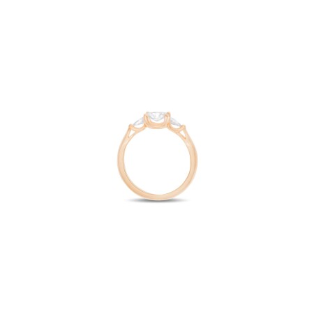 Bague Raynal Ariane en or rose et diamants