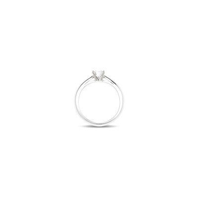 Solitaire Raynal Freya en or blanc et diamant