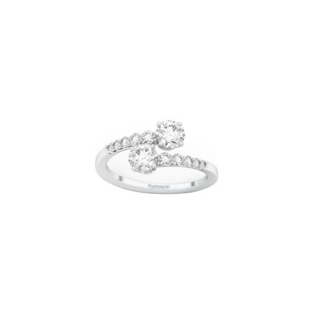 Bague Infini en or blanc et diamants