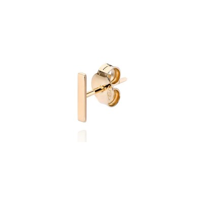 Boucles d'oreilles Burato Linear en or jaune