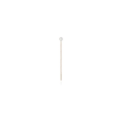 Mono boucle d'oreille Burato Sweet Pearls en or rose