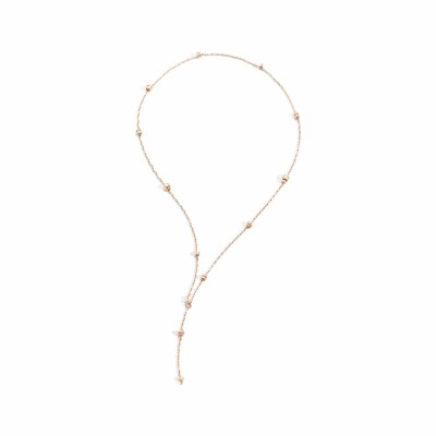 Collier Pomellato Iconica en or rose, longueur 90cm