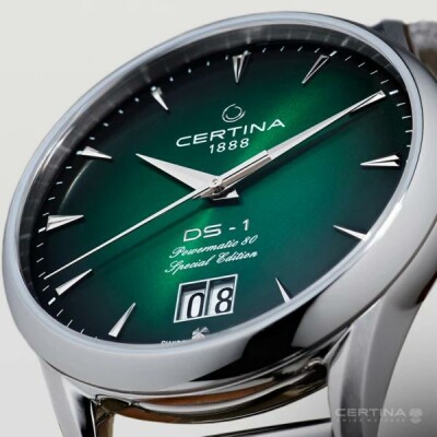 Montre Certina DS-1 Big Date Powermatic 80 60th Anniversary DS Concept Special Edition