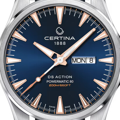 Montre Certina DS Action Day Date Powermatic 80