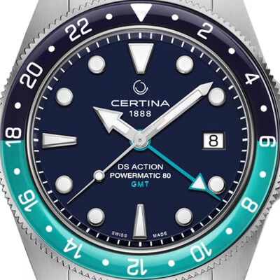 Montre Certina DS Action GMT Powermatic 80