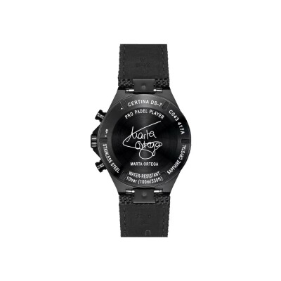 Montre Certina DS-7 Chronograph Padel Edition by Marta Ortega