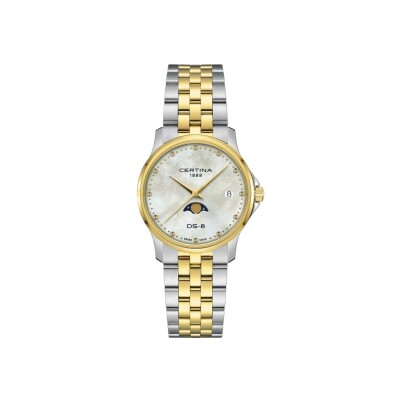 Montre Certina DS-8 Moonphase Lady