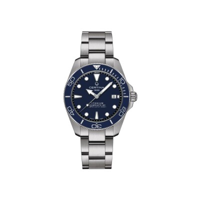 Montre Certina DS Action Diver 40.5mm Powermatic 80