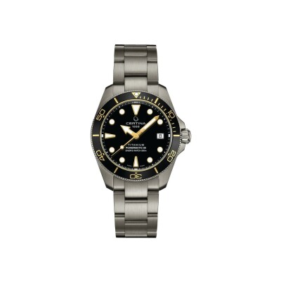 Montre Certina DS Action Diver 38mm Powermatic 80