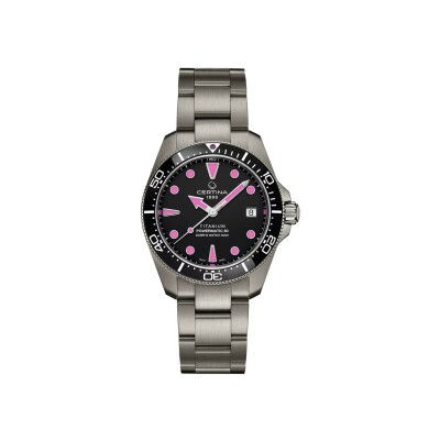 Montre Certina DS Action Diver 38mm Titanium