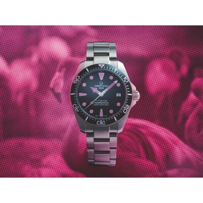 Montre Certina DS Action Diver 38mm Titanium