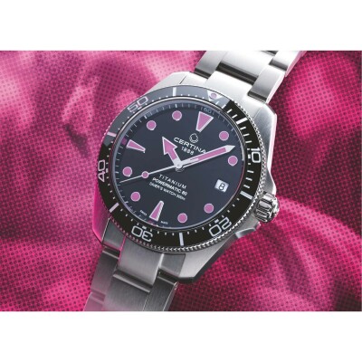Montre Certina DS Action Diver 38mm Titanium