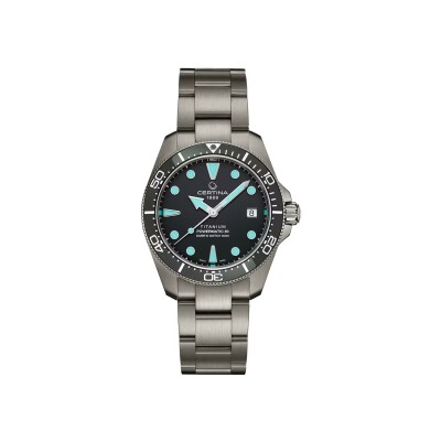 Montre Certina DS Action Diver 38mm Titanium