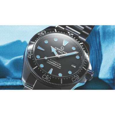 Montre Certina DS Action Diver 38mm Titanium