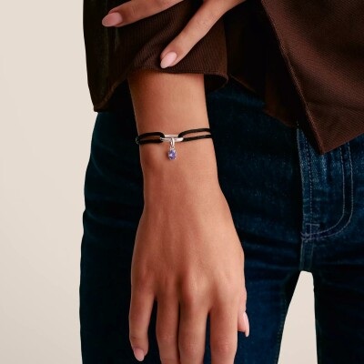 Bracelet Thomas Sabo Charm Club en argent et polyester