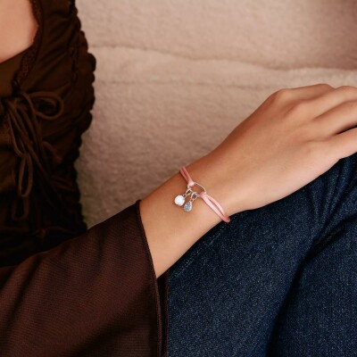 Bracelet Thomas Sabo Charm Club en argent et polyester