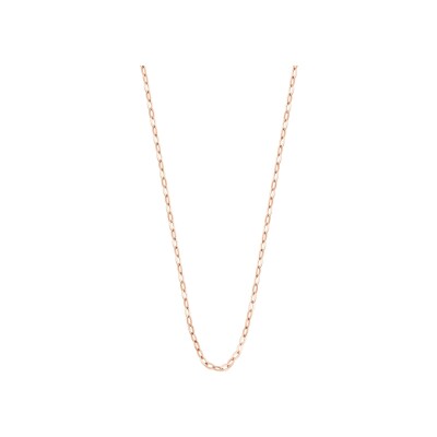 Collier Gigi Clozeau Pure Classique en or rose, taille 42 cm