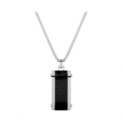 Collier Cargo en carbone et acier