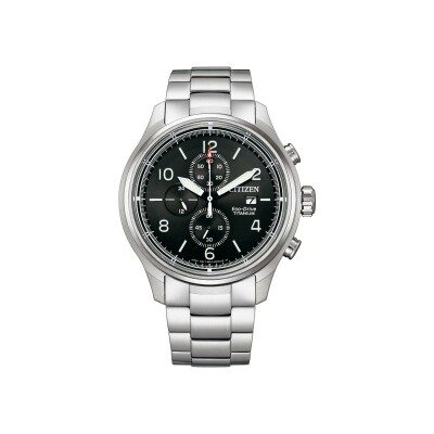 Montre Citizen Eco-Drive Super Titanium Heritage 3 hands CA0810-88E