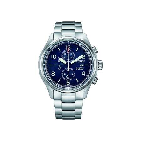 Montre Citizen Eco-Drive Super Titanium Heritage 3 hands CA0810-88L