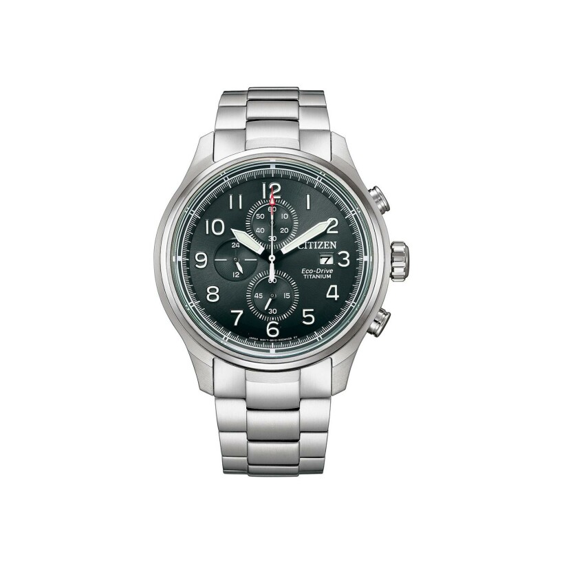 Citizen Eco-Drive Super Titanium Heritage 3 hands CA0810-88X watch