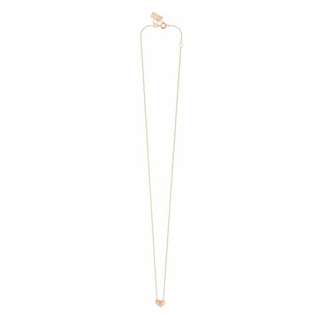 Collier Vanrycke Angie en or rose, taille XS