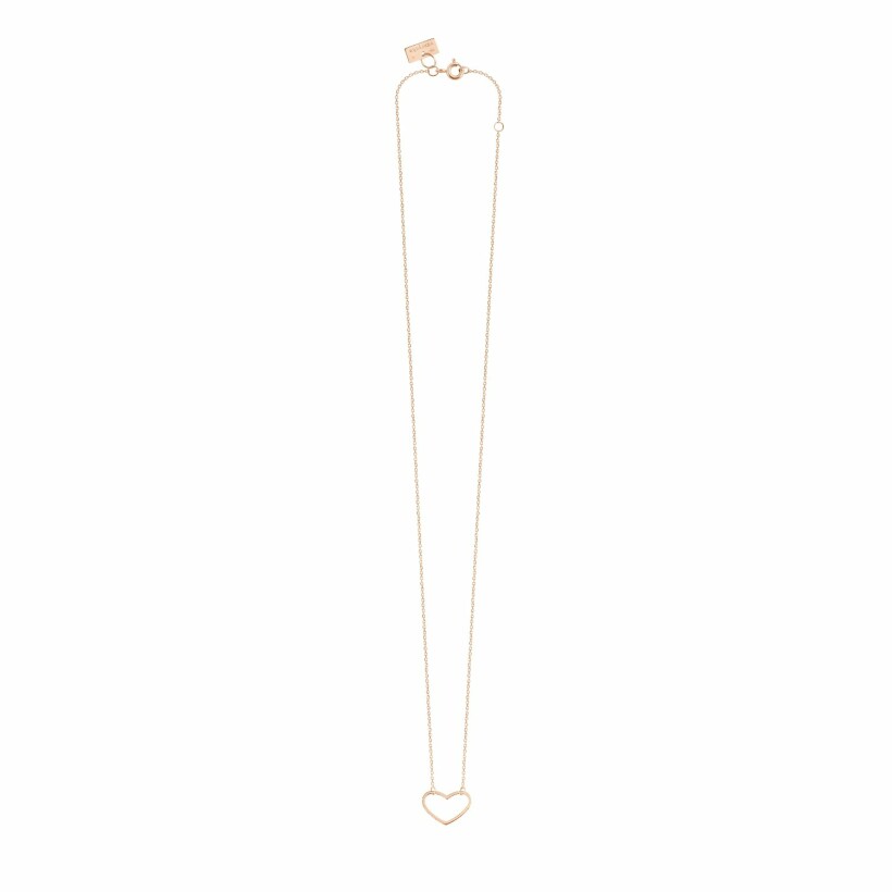 Collier Vanrycke Angie en or rose, taille S