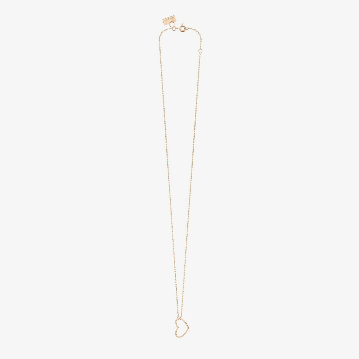 Collier Vanrycke Angie en or rose, taille S