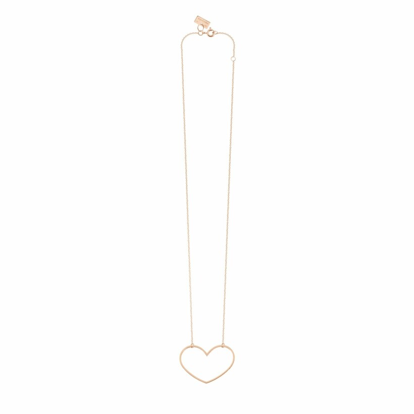 Collier Vanrycke Angie en or rose, taille M