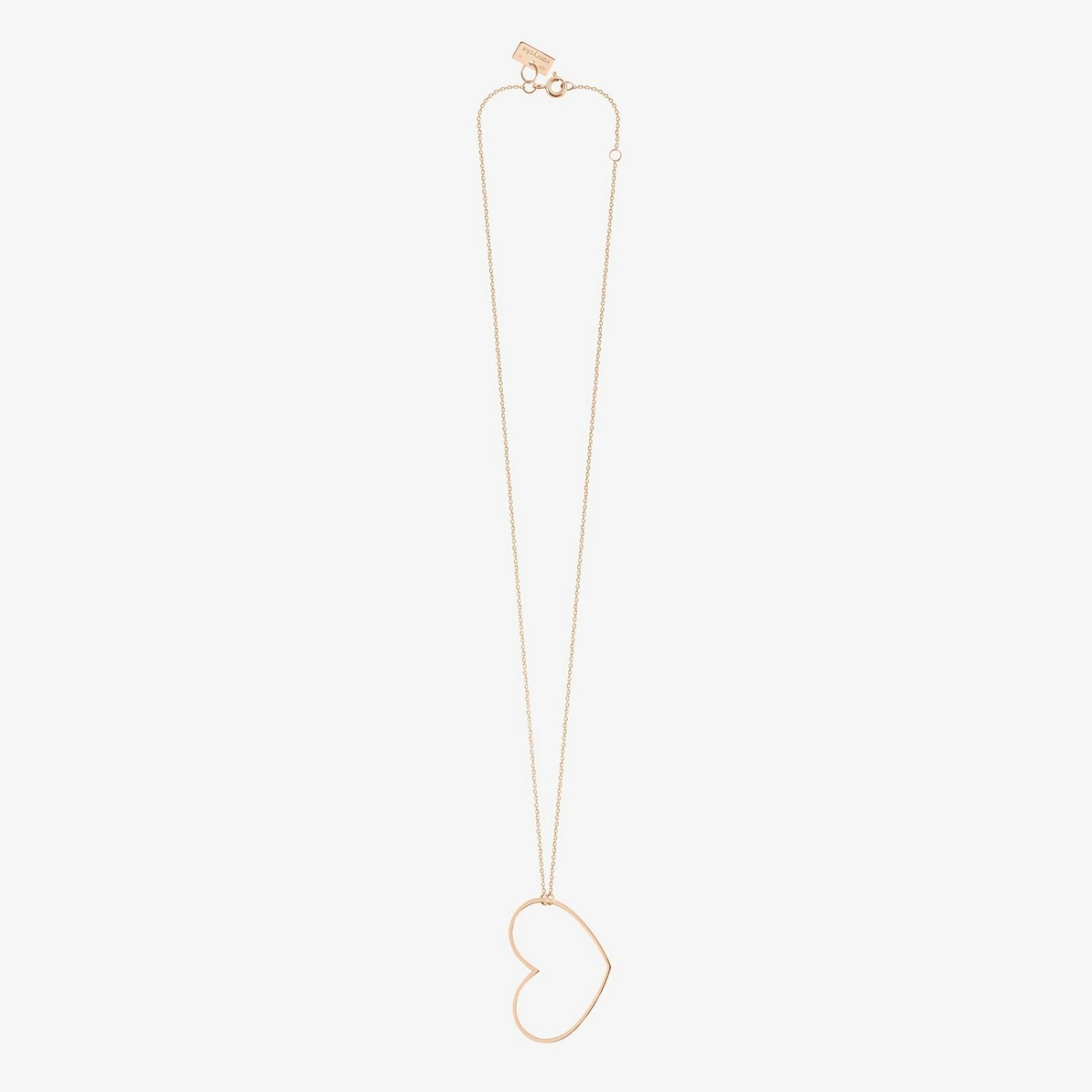 Collier Vanrycke Angie en or rose, taille M