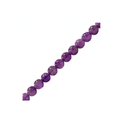 Collier Minerama en améthystes, 8mm