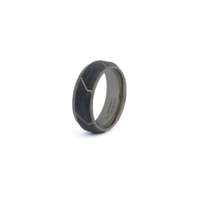 Bague Gemini Classics en titane