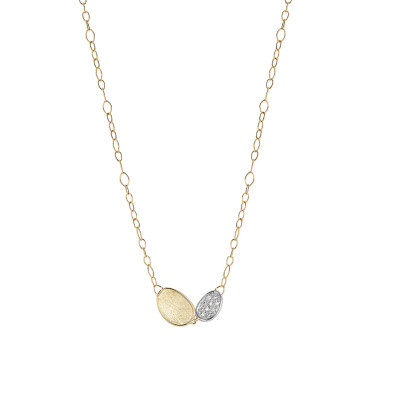 Collier Marco Bicego Lunaria en or jaune et diamants