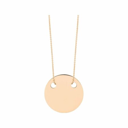 GINETTE NY DISCS necklace, rose gold