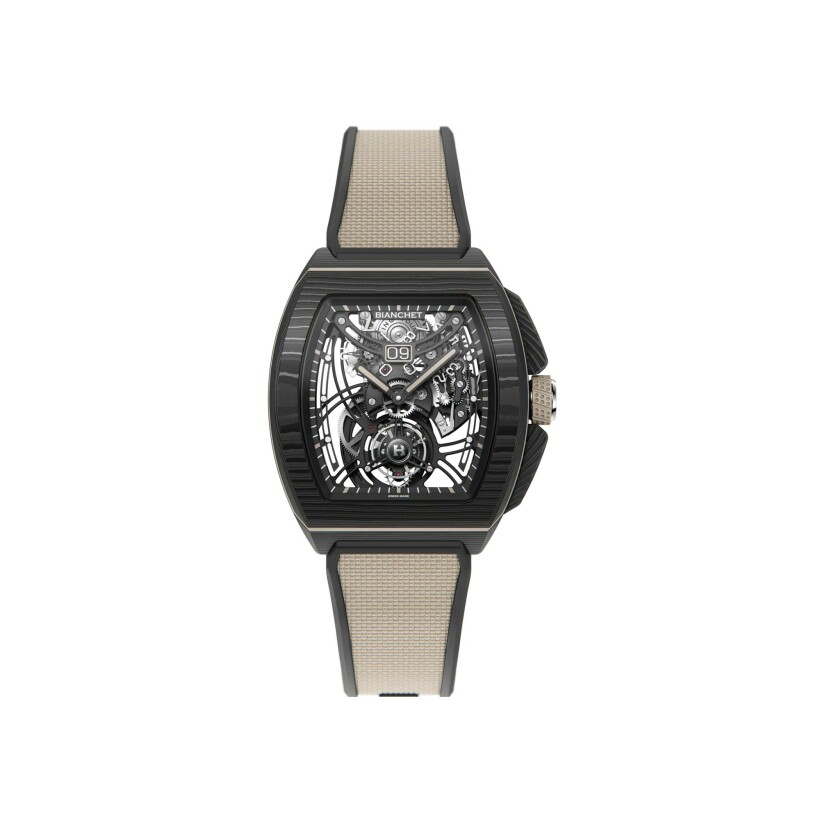 Montre Bianchet B1.618 Grande Date Carbon Earth