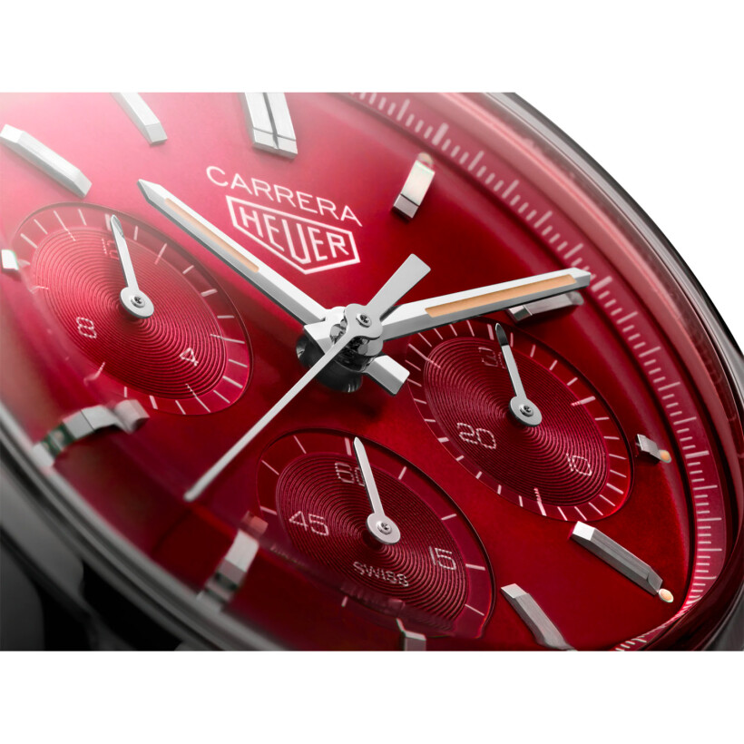 TAG Heuer Carrera Red Dial watch