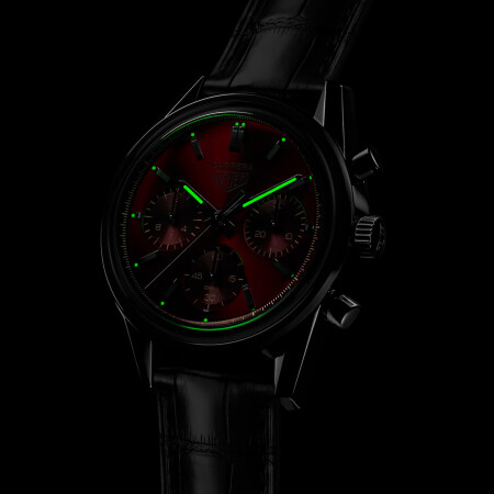 TAG Heuer Carrera Red Dial watch