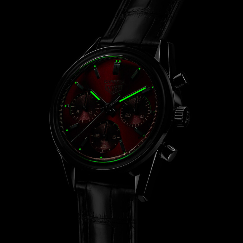 TAG Heuer Carrera Red Dial watch