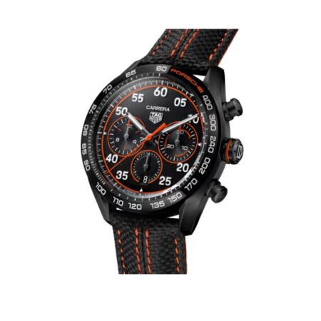 TAG Heuer Carrera Porsche Orange Racing 44mm watch