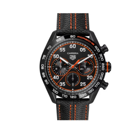 TAG Heuer Carrera Porsche Orange Racing 44mm watch