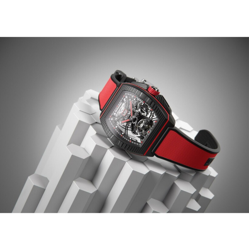 Montre Bianchet B1.618 Grande Date Carbon Red