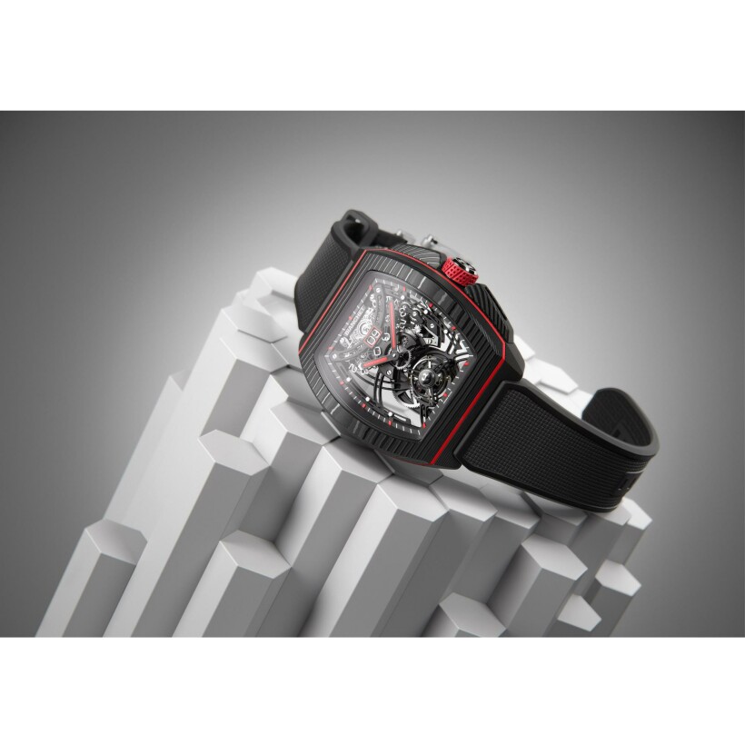 Montre Bianchet B1.618 Grande Date Carbon Red