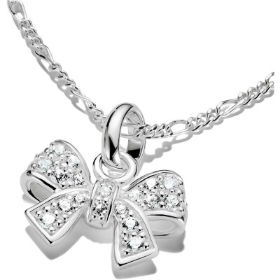 Pendentif Thomas Sabo Charm Club en argent et oxyde de zirconium