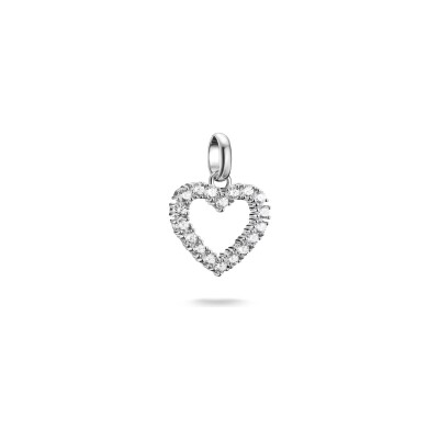 Pendentif Thomas Sabo Charm Club en argent et oxyde de zirconium