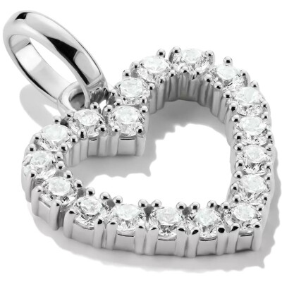 Pendentif Thomas Sabo Charm Club en argent et oxyde de zirconium